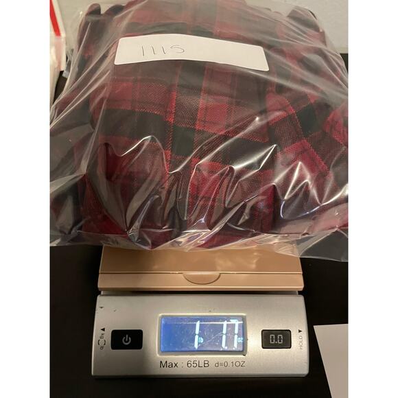 Vintage Pendleton Jacket Mens XL Red Black Plaid Wool Lined Hunting 60s FLAW - Picture 11 of 11